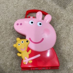 Peppa pig toy case